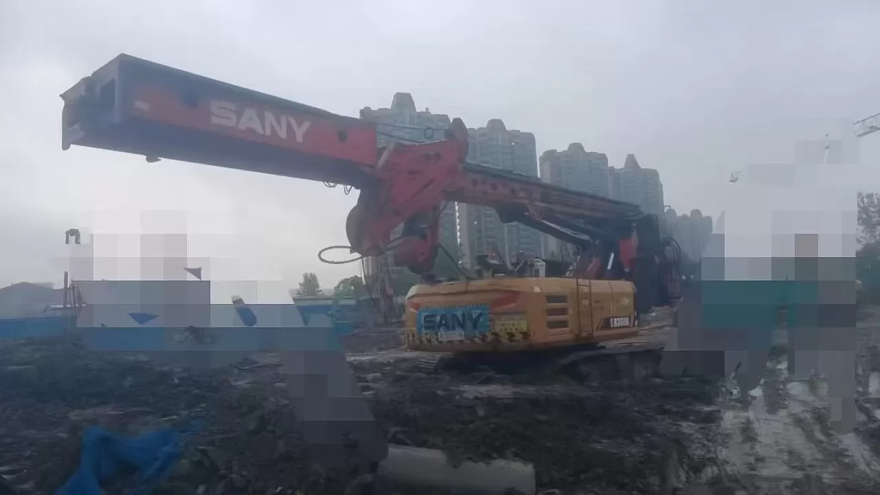 2019 sany piling machinery sr360 دکل حفاری چرخشی برای دریل پایه