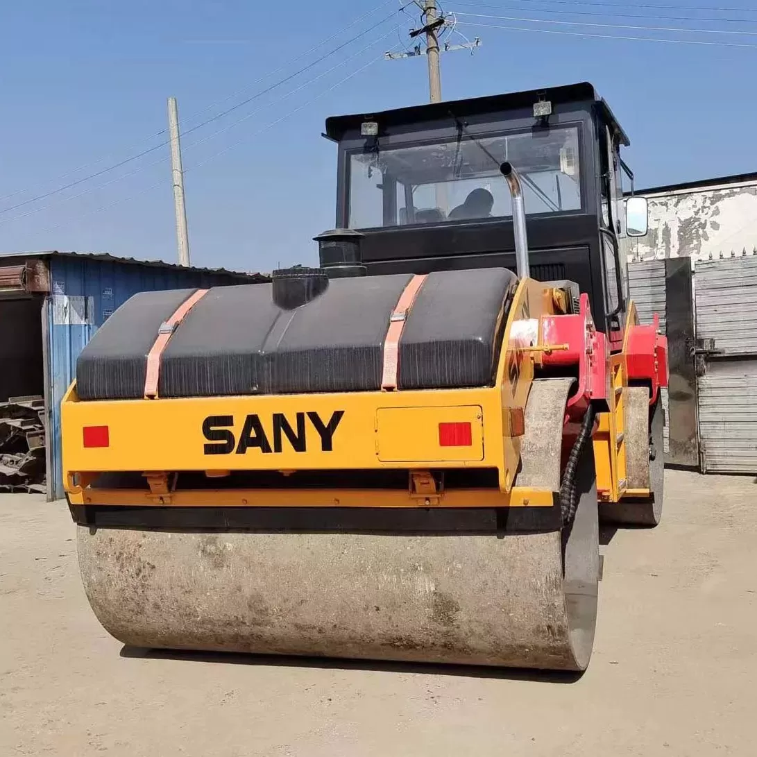 استفاده شده sany double drum road roller yzc13c road bulding mchinery